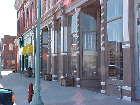 Red Cloud Opera House and strorefronts of downtown